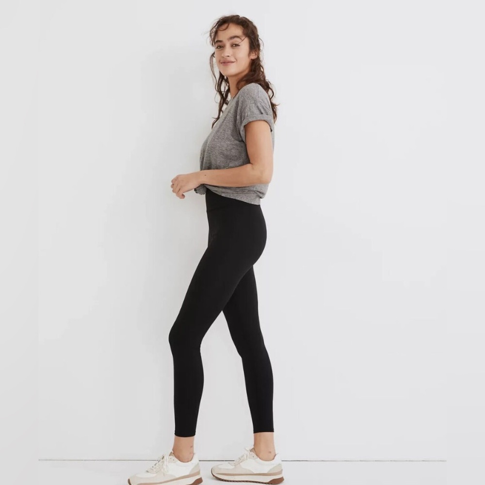Miles By Madewell Black Leggings Women's Size L